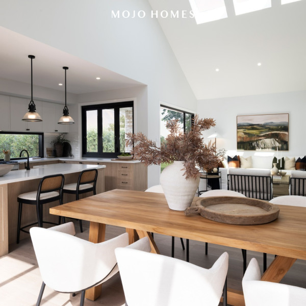 Weekends are made for relaxing, and there's no better place than in your dream home 🏡Whether it's lounging in the living room, cooking up a storm in your designer kitchen, or enjoying the outdoor space with family, mojo_homes has a home design to match your weekend mood. 

Visit their team at Leppington Living and explore their stunning designs, from single storey to acreage, and see how Mojo can bring your weekend dreams to life!
📍4 Saturn Street, Leppington, Open 10am - 5pm.
.
.
.
newbuild newconstruction newhome qualityhomes dreamhome homedesign housedesign builders sydneybuilder homebuilder homeinspo realestate displayhomes knockdownrebuild houseandlandpackages leppingtonliving leppington